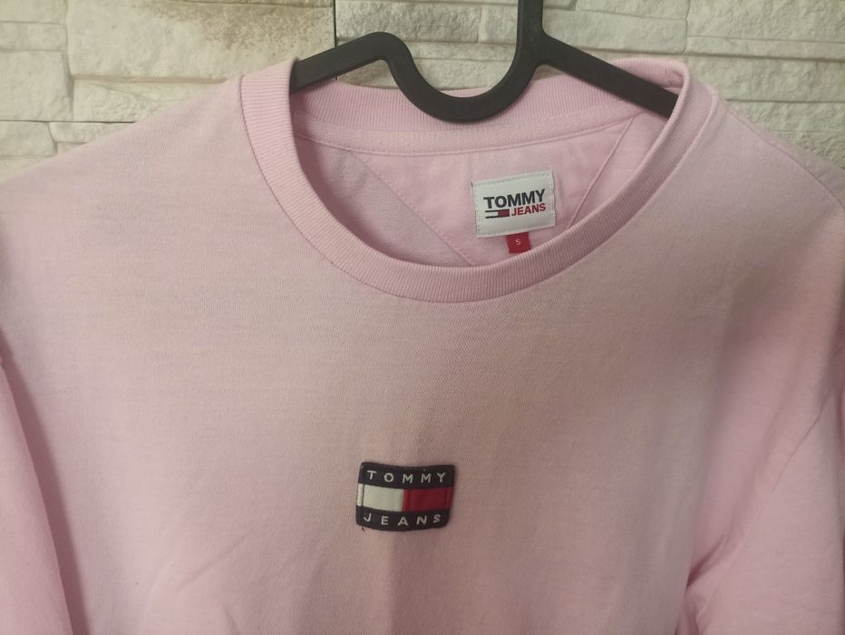 Tommy Hilfiger S super stan długi rękaw bluza cienka