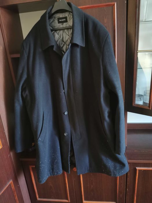 Sprzedam płaszcz męski czarny 5XL