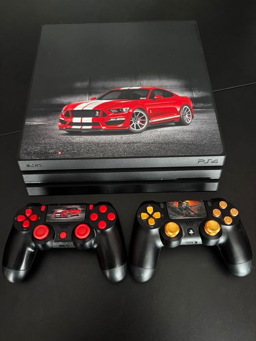 PS4 Custom, 6 Gier, 2 Pady