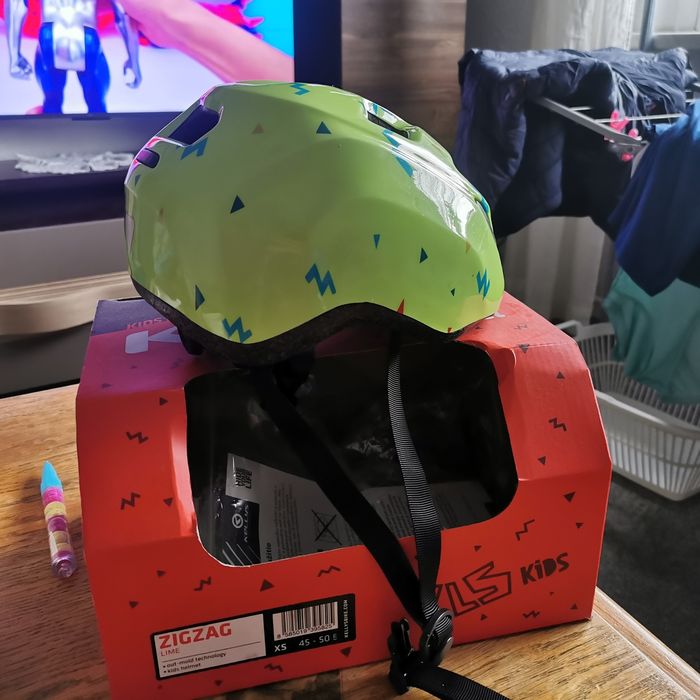 Kask rowerowy Kellys Zigzag lime XS (45-50 cm