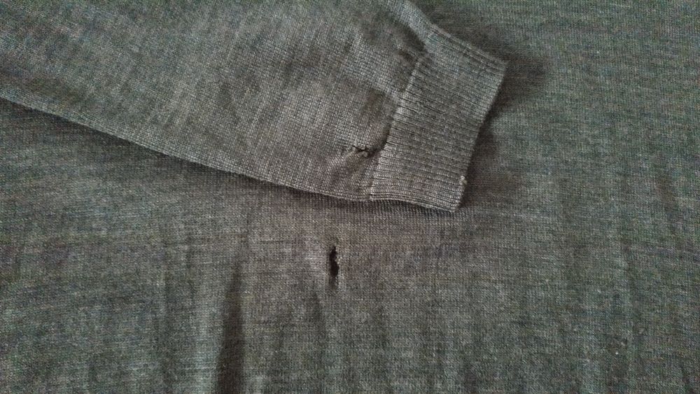 Rozmiar M Sweter wełniany merino Samsoe Samsoe