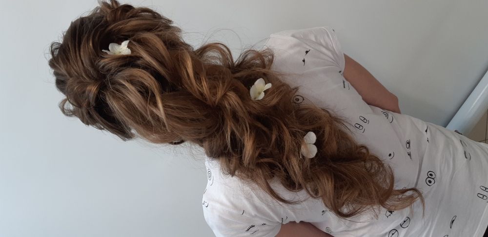 Прическа  Макияж Зачіска Макіяж