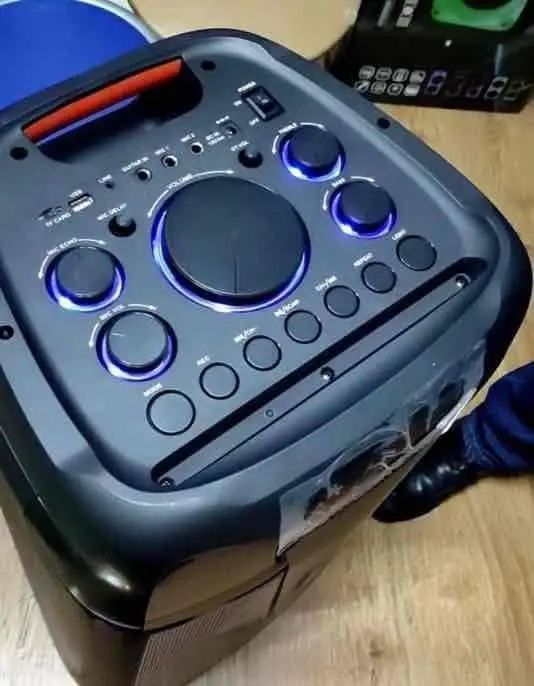 Колонка портативна з радіомікрофоном ZPX ZX 7789 акустична система