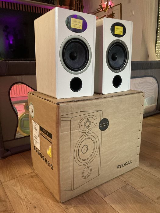 Focal Vestia n1 białe Light Wood jak nowe