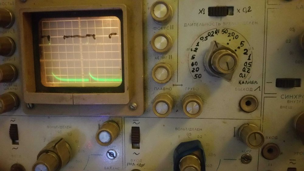 Осциллограф С1-55 2 лучевой