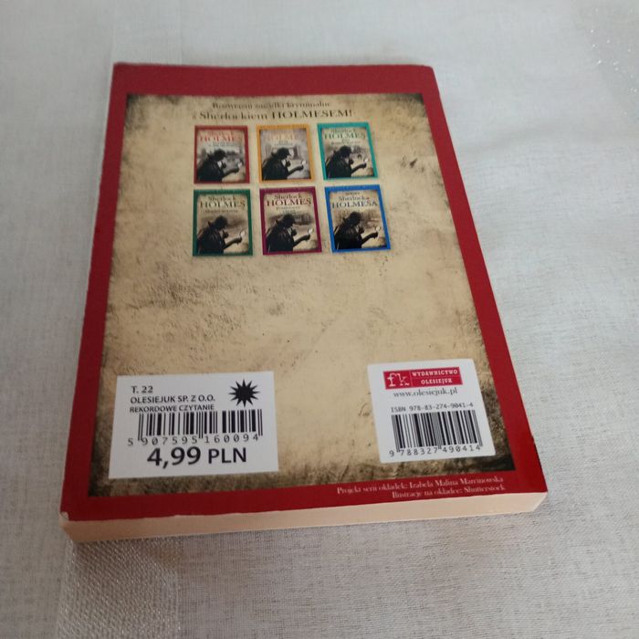 Sherlock Holmes. Studium w szkarłacie. Arthur Conan Doyle