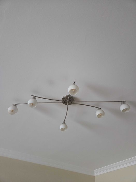 Candeeiros teto inox