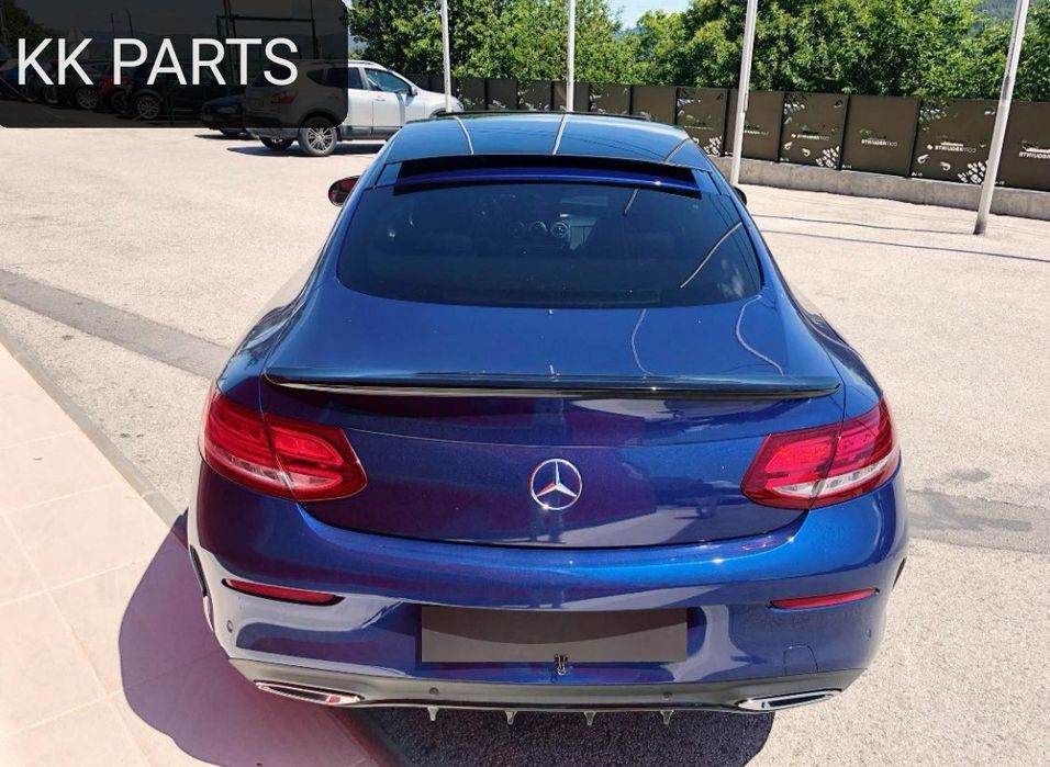 LIP SPOILER AILERON MERCEDES-BENZ C63 AMG W205 CARBONO/PRETO