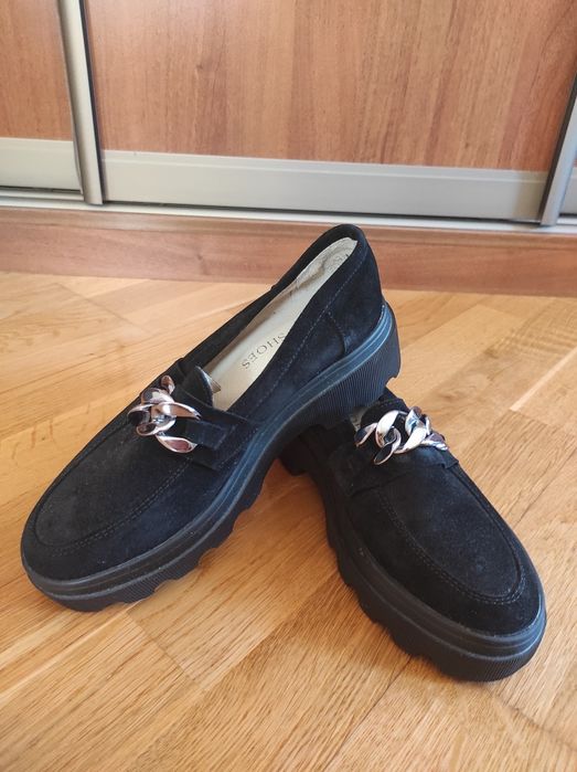 Туфлі, лофери жіночі. Замшеві туфлі. Туфли, лоферы женские . За