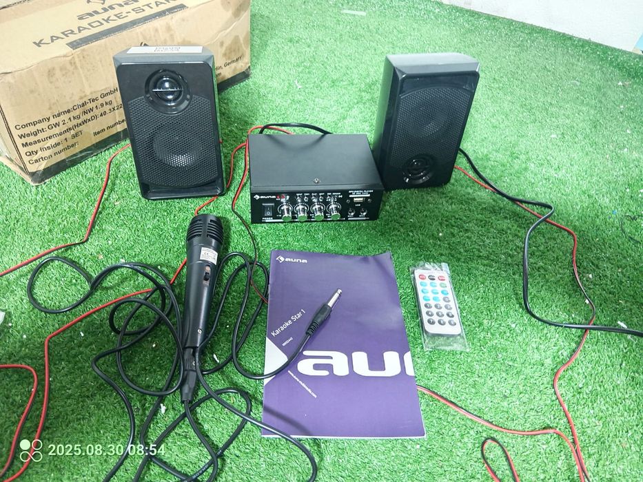 Karaoke Star 1 zestaw karaoke 2 x 50W BT USB/SD Line-In

Produkt spraw