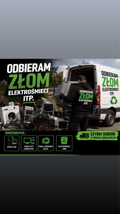 Zajmujemy sie sprzataniem mieszkań , piwnic  oraz odbiorem zlomu