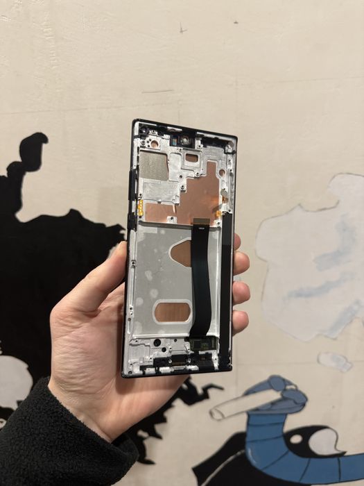 Дисплей Samsung Galaxy Note 20 Ultra без нюансів, з рамкою