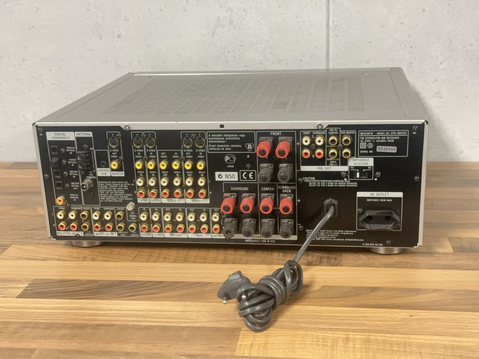 Sony STR-DB1070 QS amplituner 6x100W , pilot, potężny 13 kg !