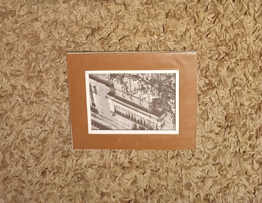 Ramka  na zdjęcie  25x20x0,5 cm ze skóry ekologicznej