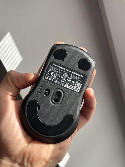 Myszka SteelSeries Rival 3 Wireless | Stan BDB | Bluetooth + 2.4GHz
