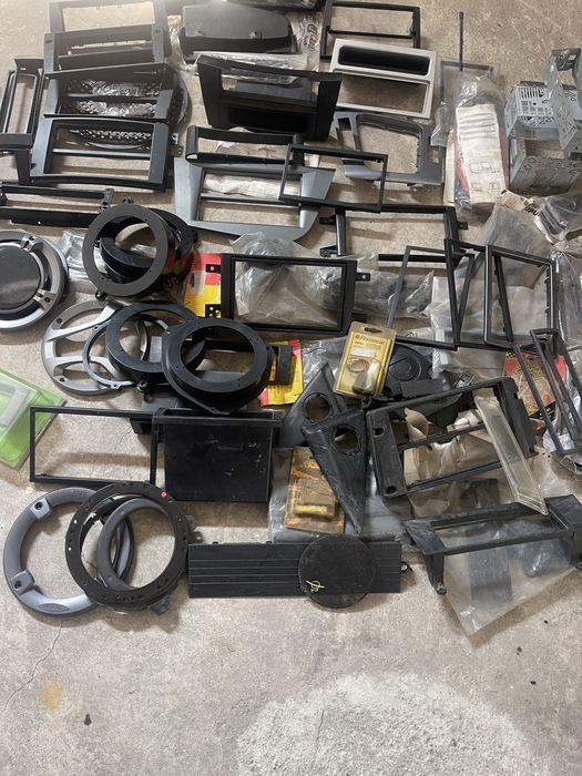 Moudura de radio acabamento radio kit para radia vario modelos e marca