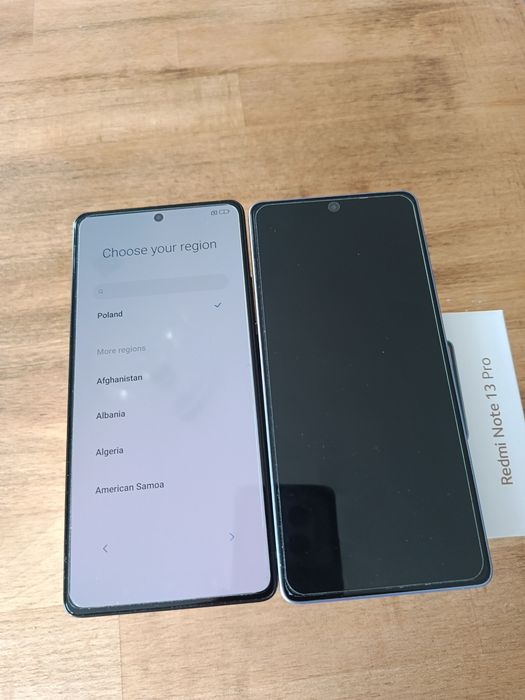 2 telefony redmi 13 pro jeden telefon po 600zl