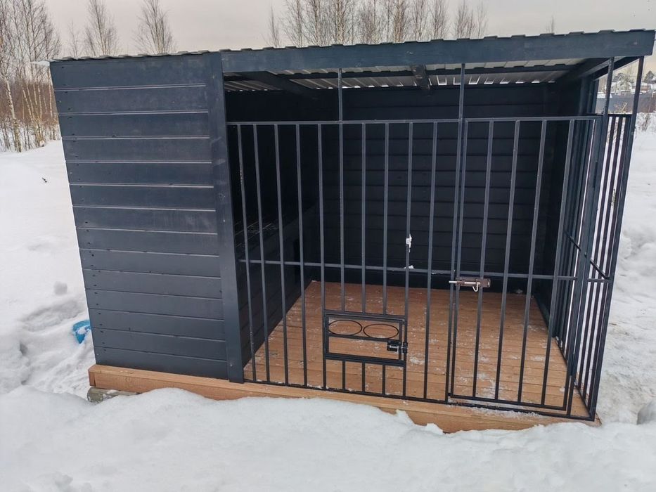 Вольер для собак 2.00*1.60 метра. Доставка,монтаж.