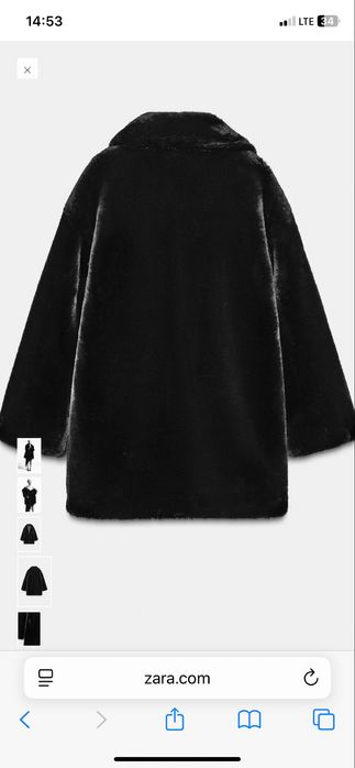 Шуба Zara розмір XL