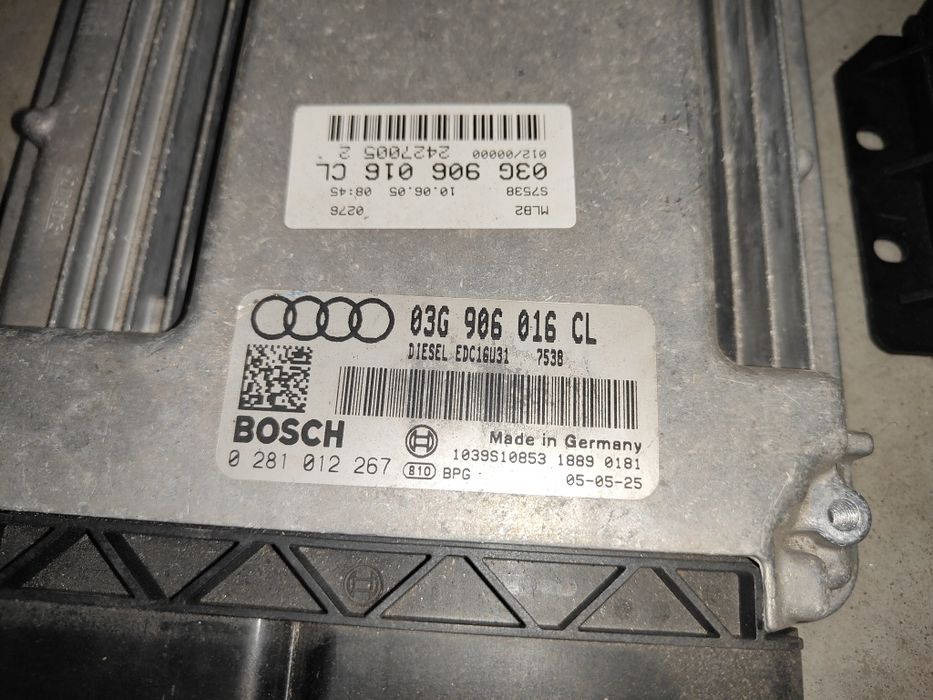 Audi A4 B7 2.0 TDI komputer sterownik zestaw startowy IMMO i inne