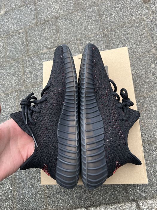 Adidas Yeezy Boost 350 V2 Red Stripe 2016 OG sneakersy niskie 41 1/3