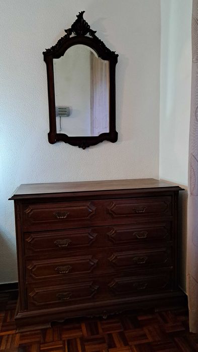 Mobilia Quarto Casal em madeira maciça