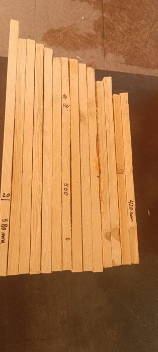 Tábuas de pinho 500x100x20 novas 15 uni
