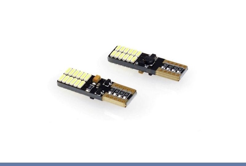 PAREXA DE LÂMPADAS LED T10 5W 24SMD CAN BUS