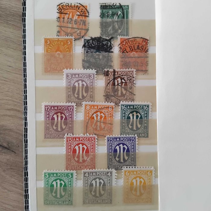 Znaczki Pocztowe III Resza Deutche Reich Stare Klaser (257)