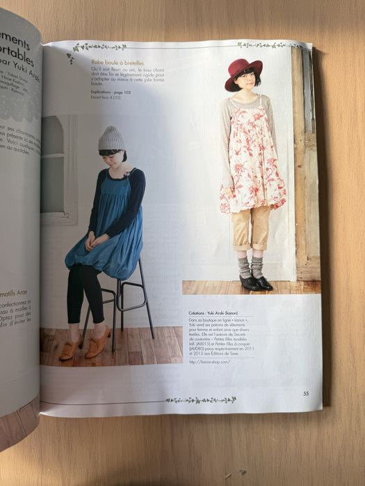 Revista Coudre C’est Facile - Un Patron, plusiers variations