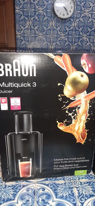 Maquina de sumos da BRAUN