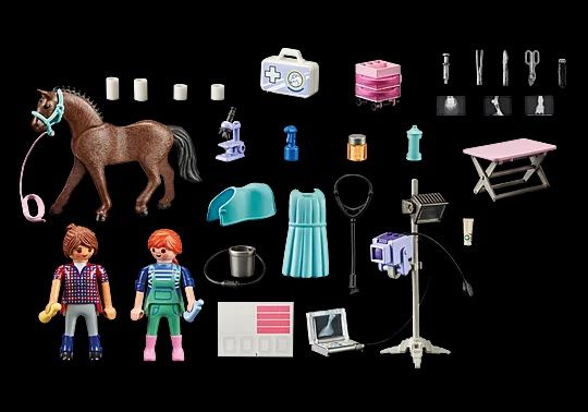 Playmobil Veterinario de Cavalos NOVO