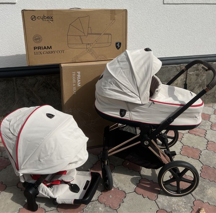 Cybex Priam Lux R Ferrari, Rose gold