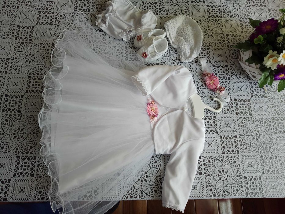 Sukienka do chrztu 74r.