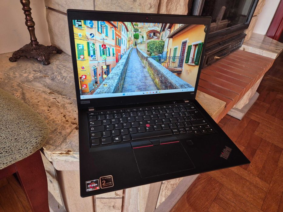 Laptop Thinkpad x395 RYZEN 5 3500u 16 GB RAM DDR4 SSD 256 GB DOTYK!