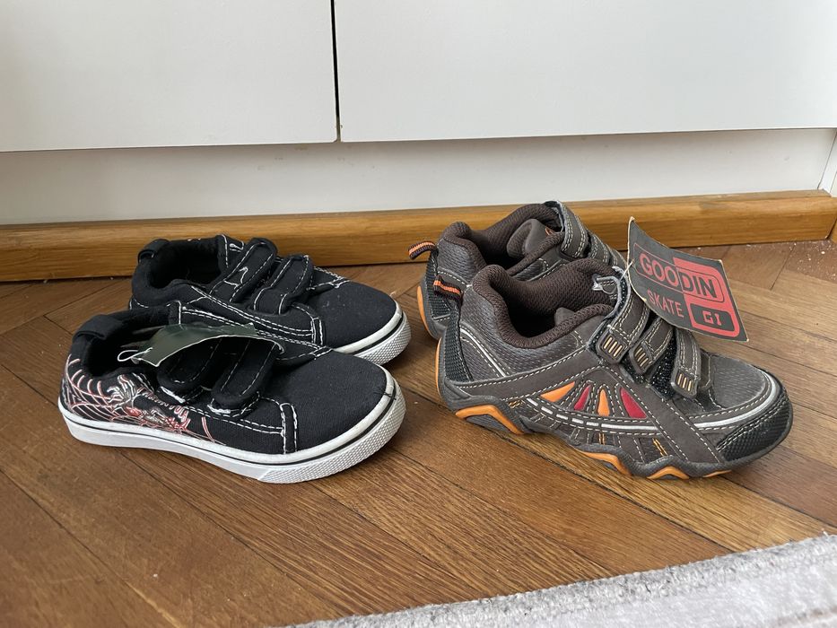 Nowe buty 24 25 na jesień dla chłopca zestaw butów