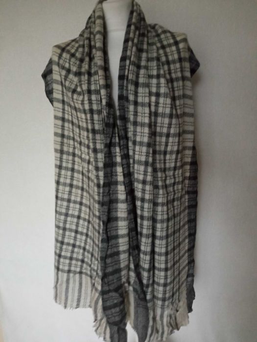 100% pashmina duży szal chusta 200 x 70cm