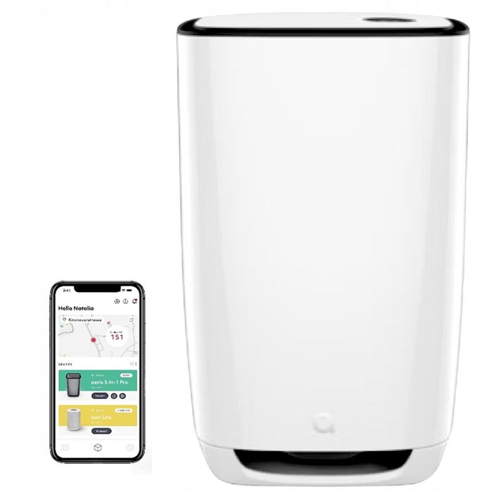 Oczyszczacz powietrza iRobot aeris air bialy/szary