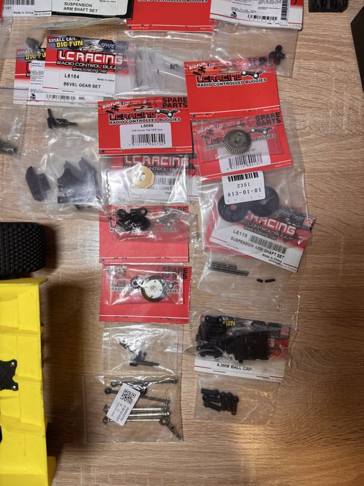 Запчастини до  радіокерованої моделі LC Racing