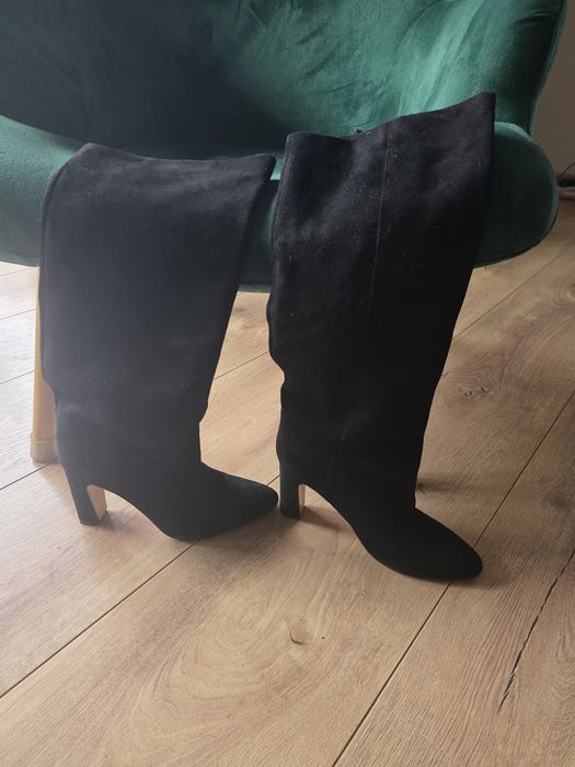 Kozaki czarne H&M r. 38