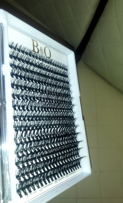 Zapas kępek  do robienia rzęs  #Kępki 4D #Eyelashes #rzęsy bondingowe