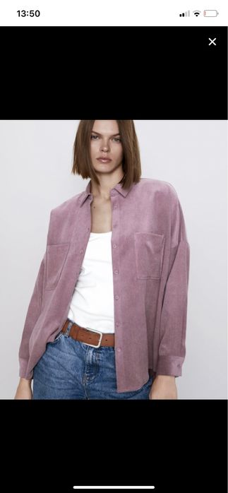 Camisa Bombazina Zara