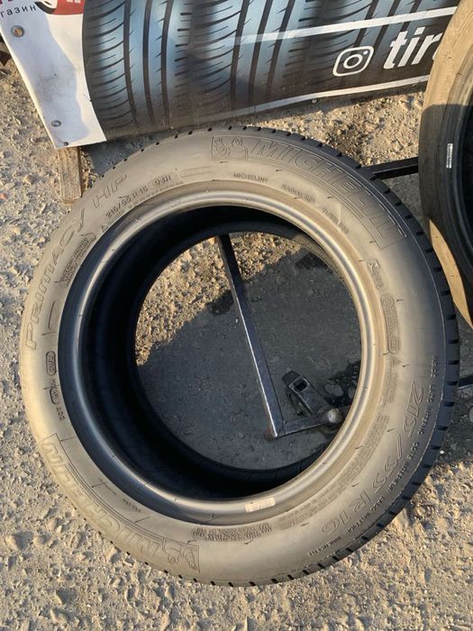 Шини 215/55 R16 Michelin  пара літо  2023 рік 7/6,5 мм