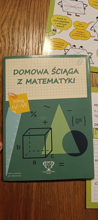 Domowa ściąga z matematyki, klasa 4-6