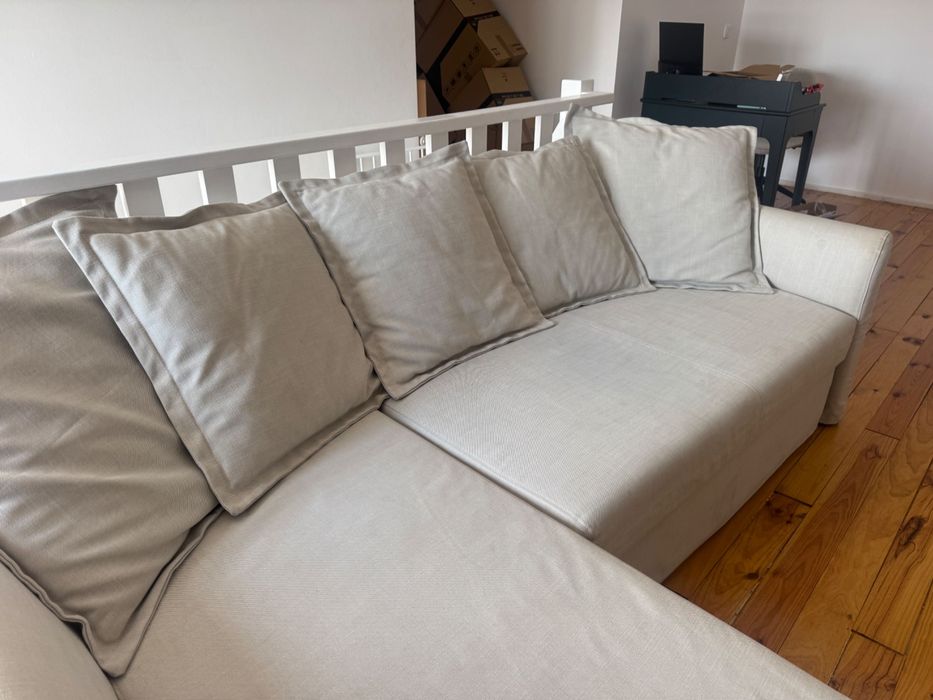 Sofá de canto IKEA em excelente estado – entrega em Lisboa - Limpeza profissional recente