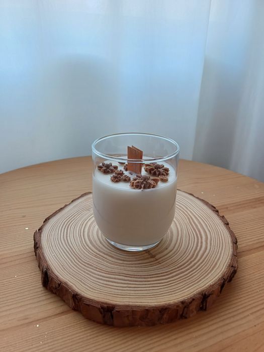 Vela de soja perfumada