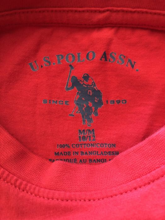 T-shirt Ralph Lauren . Vermelha tamanho 11 -12 anos