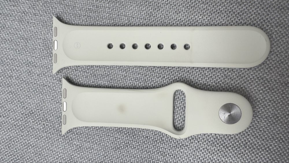 Pasek Apple Watch oryginalny księżycowa poświta biały