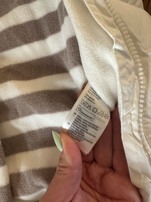Ocieplany kombinezon niemowlęcy H&M na zimę, rozmiar 62/68