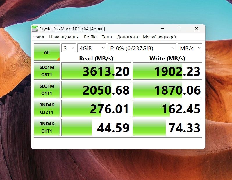 Новий SSD M.2 NVMe 256GB / TLC / М.2 2280 / PCle 3.0 x4 / Micron